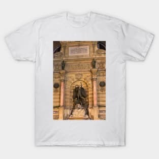 Historic Fontaine Saint-Michel © T-Shirt